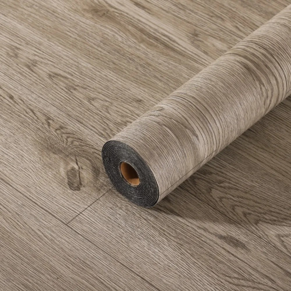 Vinylia Slimline Wood-Effect Vinyl Roll (40cm Width)