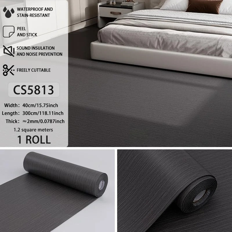 Vinylia Easy-Fit Removable Floor Decals (Wood Grain)