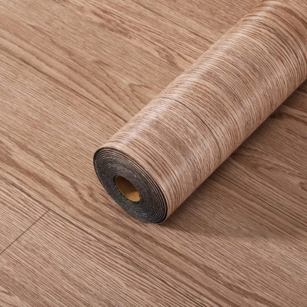 Vinylia Slimline Wood-Effect Vinyl Roll (40cm Width)
