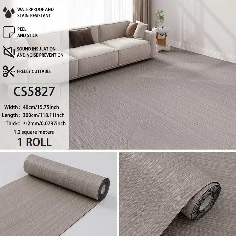 Vinylia Easy-Fit Removable Floor Decals (Wood Grain)