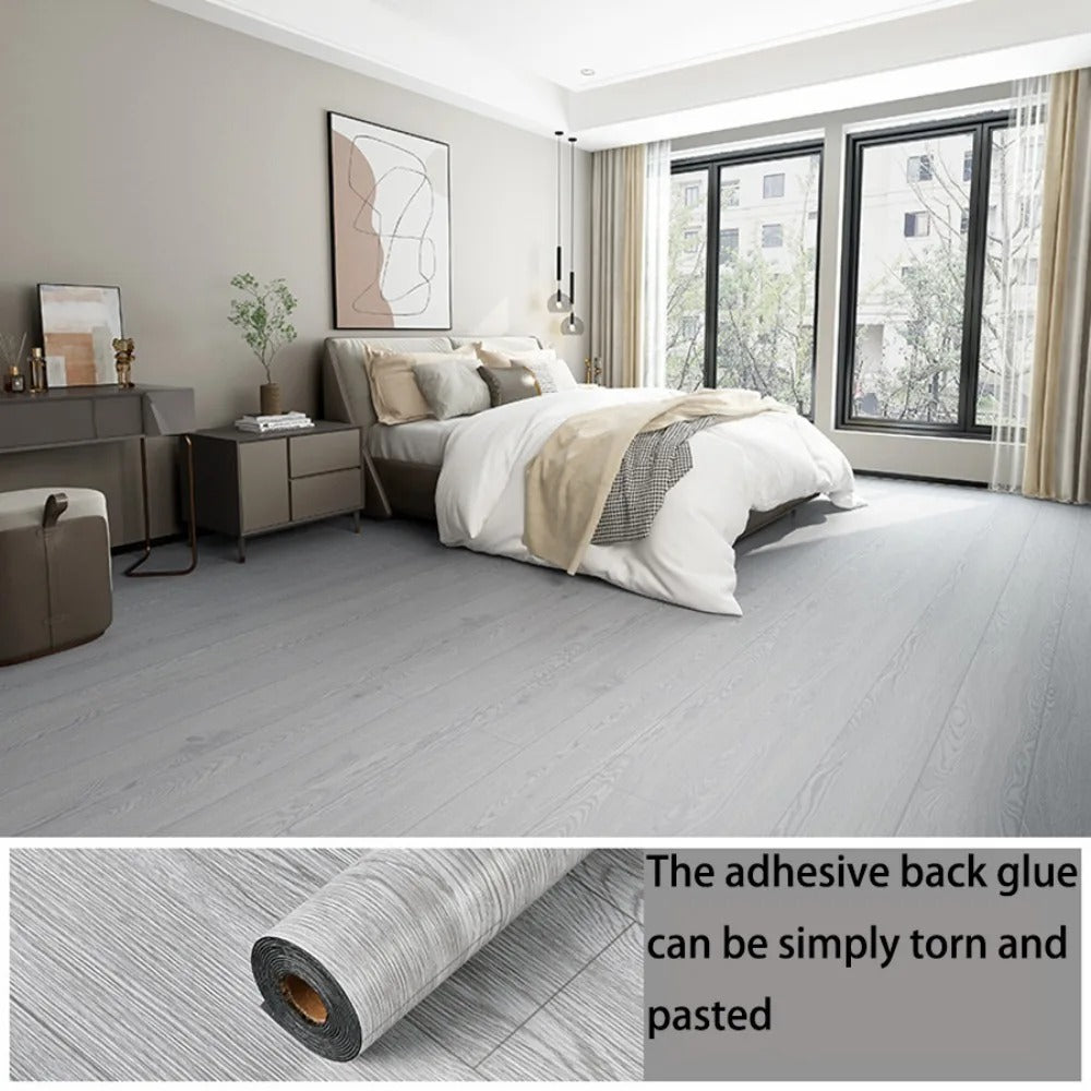 Vinylia Slimline Wood-Effect Vinyl Roll (40cm Width)
