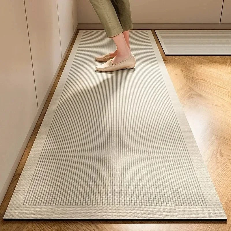 Vinylia Waterproof Kitchen Runner Mat (Oil-Proof)