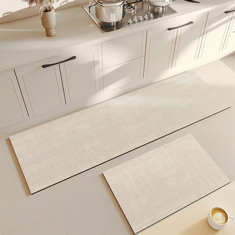 Vinylia Waterproof Kitchen Runner Mat (Oil-Proof)