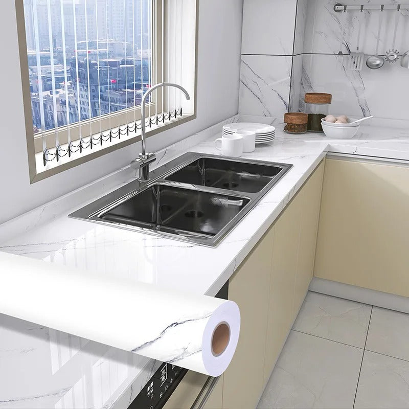 Vinylia Marble Contact Paper / Countertop Film (60cm)