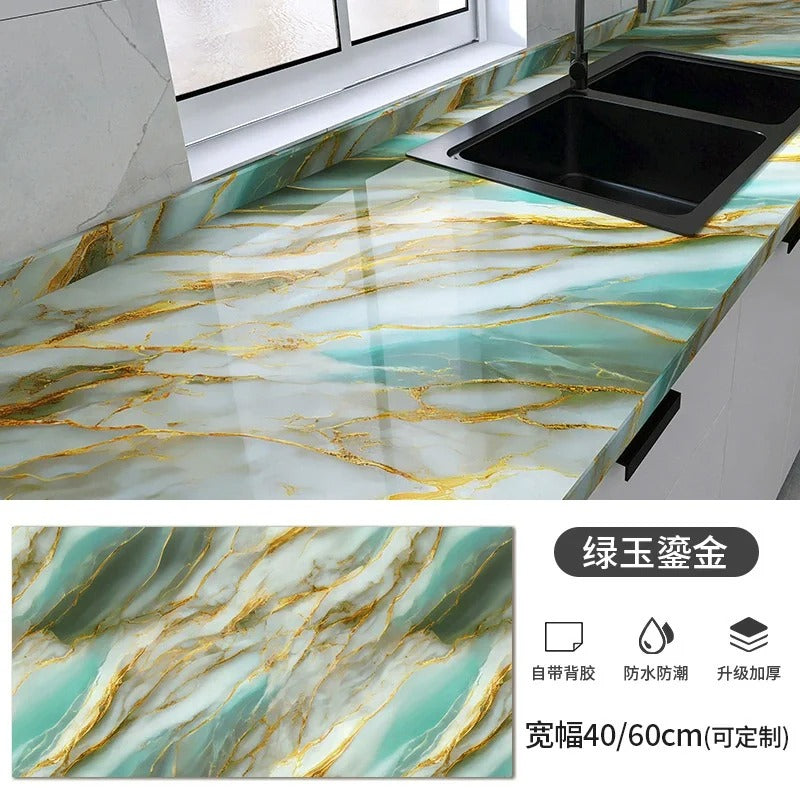 Vinylia Marble Contact Paper / Countertop Film (60cm)