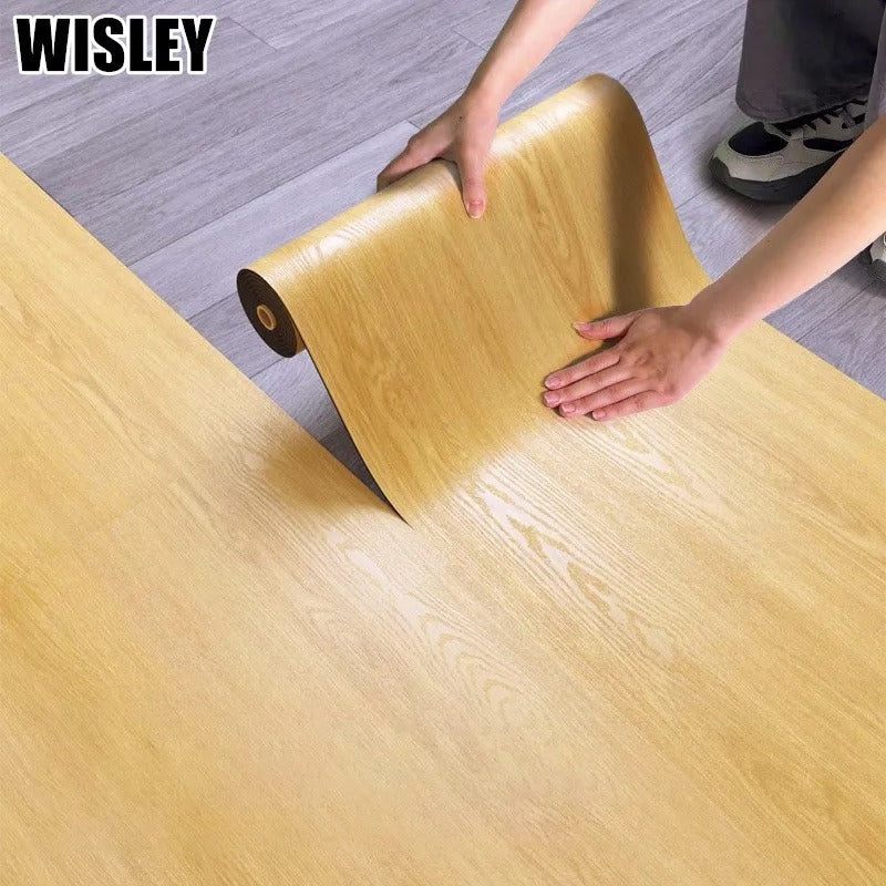 Vinylia DIY Wood Grain Peel & Stick Flooring