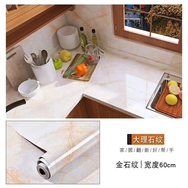 Vinylia Marble Contact Paper / Countertop Film (60cm)