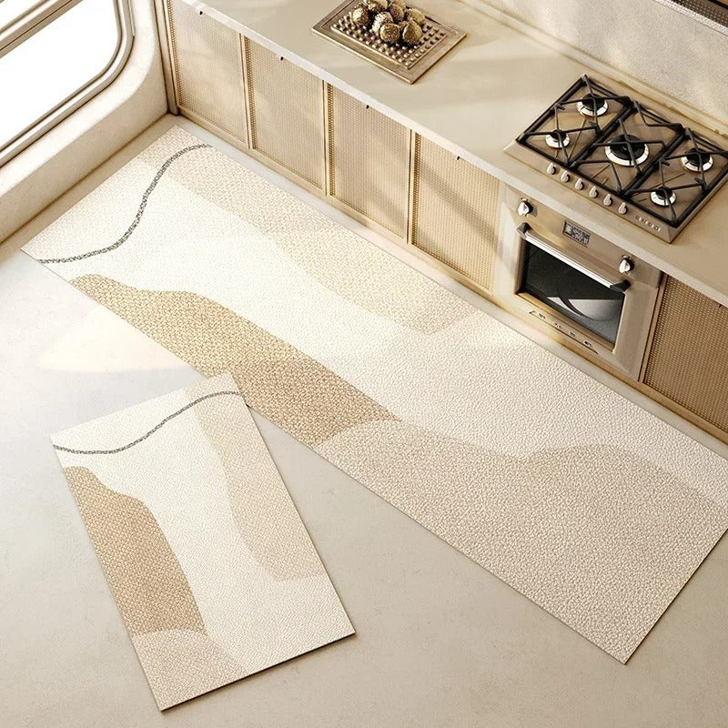 Vinylia Waterproof Kitchen Runner Mat (Oil-Proof)