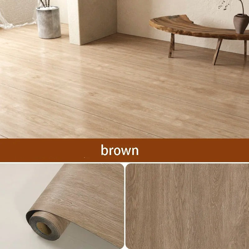 Vinylia DIY Wood Grain Peel & Stick Flooring