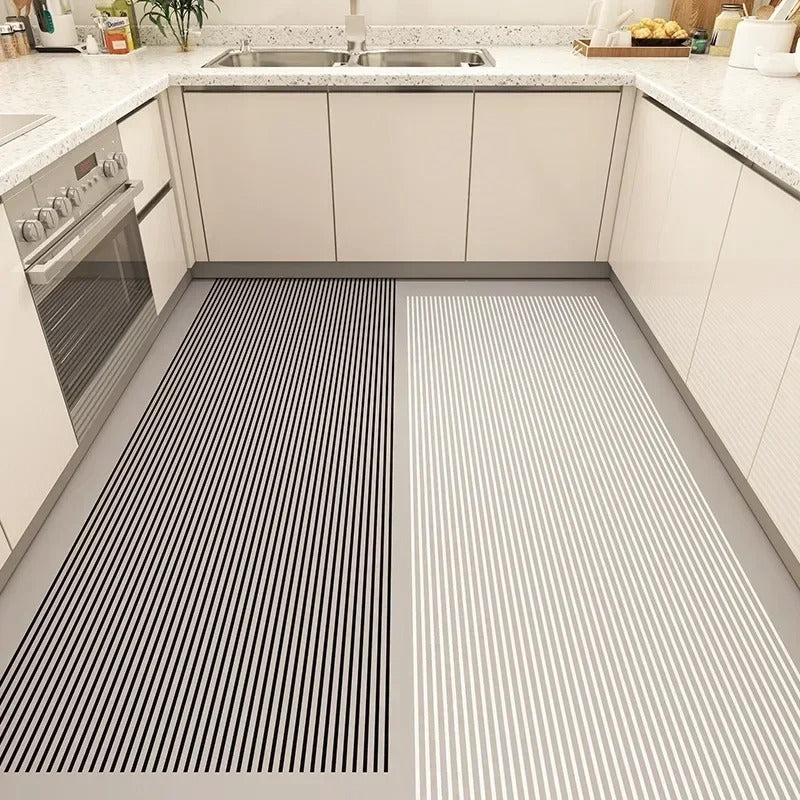 Vinylia Waterproof Kitchen Runner Mat (Oil-Proof)