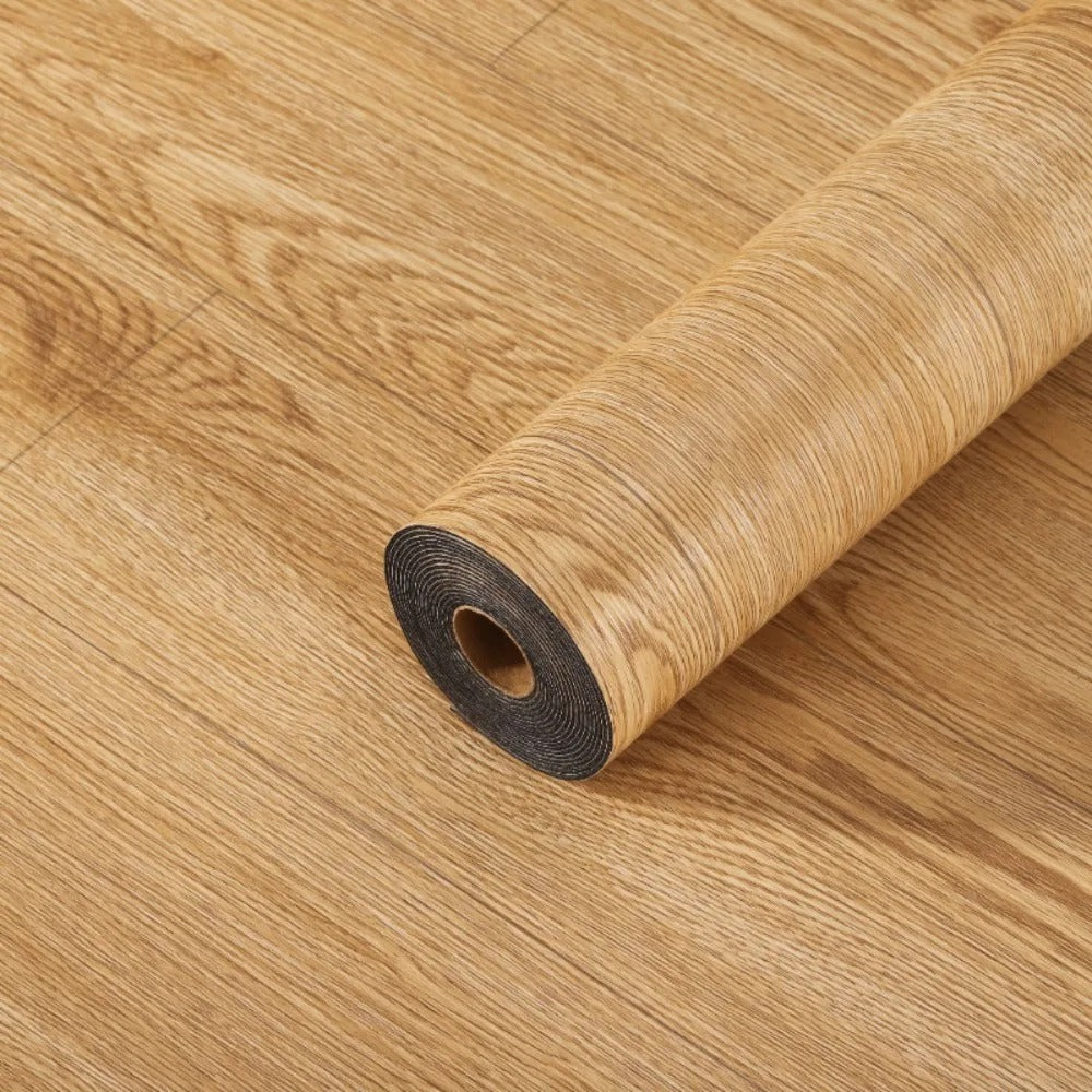 Vinylia Slimline Wood-Effect Vinyl Roll (40cm Width)