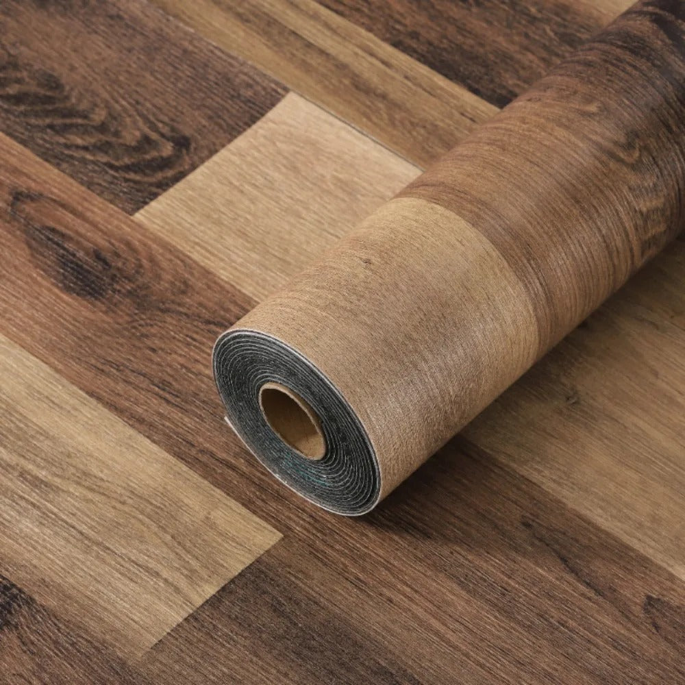 Vinylia Slimline Wood-Effect Vinyl Roll (40cm Width)