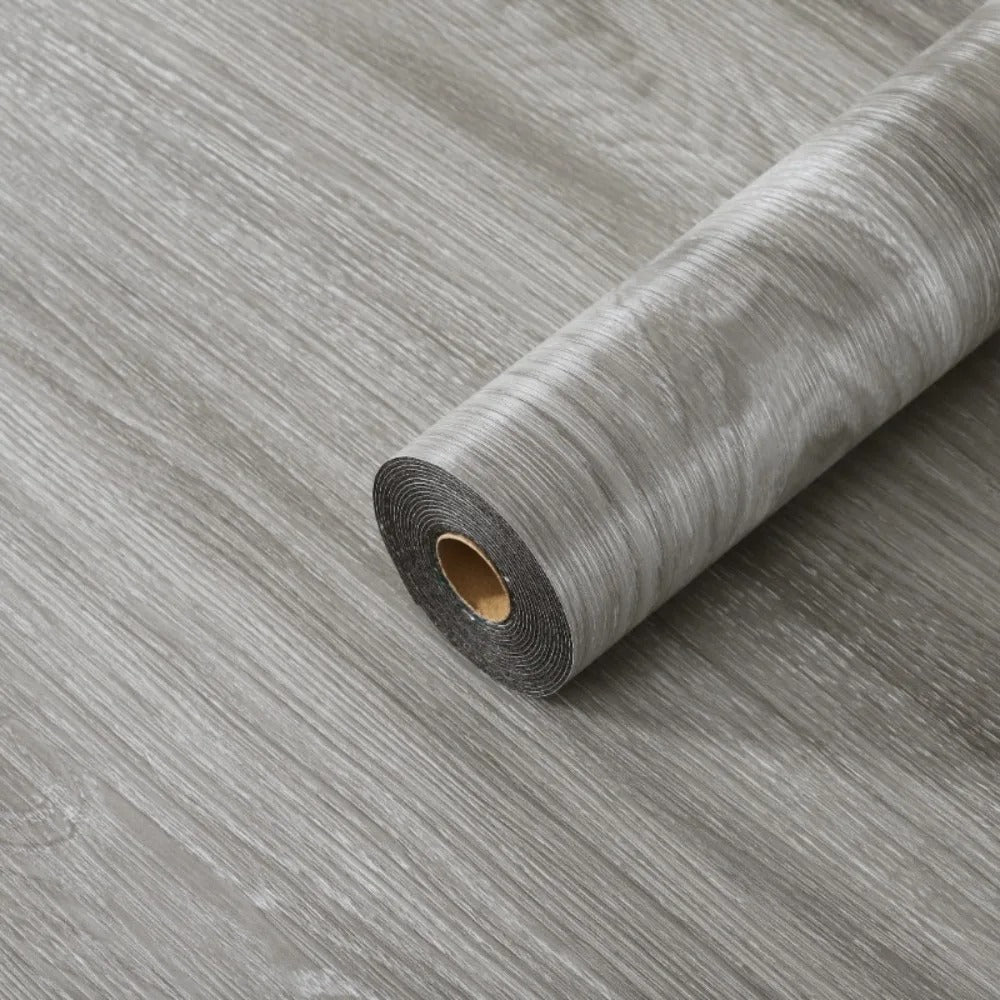 Vinylia Slimline Wood-Effect Vinyl Roll (40cm Width)