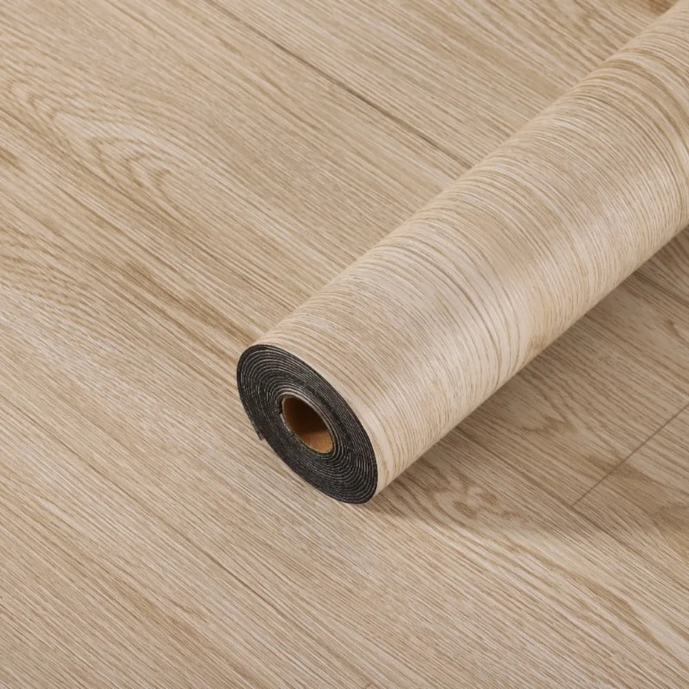 Vinylia Slimline Wood-Effect Vinyl Roll (40cm Width)