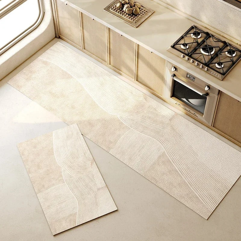 Vinylia Waterproof Kitchen Runner Mat (Oil-Proof)