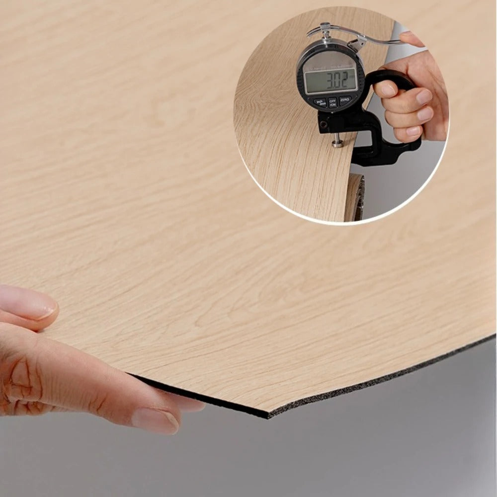 Vinylia Easy-Fit Removable Floor Decals (Wood Grain)