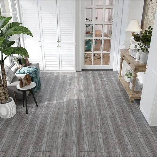 Vinylia DIY Wood Grain Peel & Stick Flooring