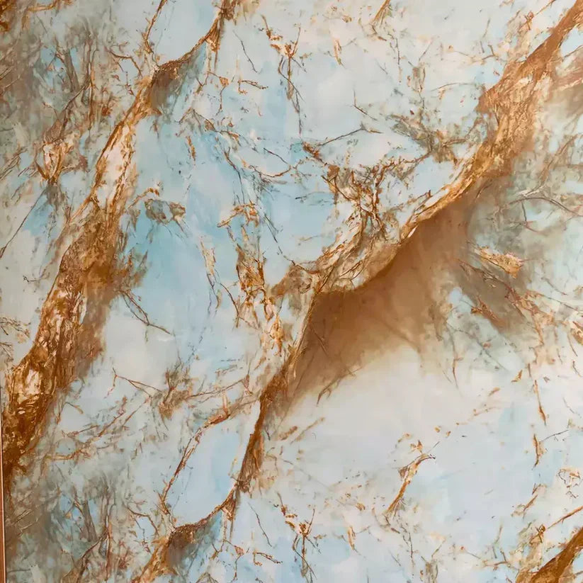 Vinylia® Marble-Effect Vinyl Tiles (2.7 m x 1 m)