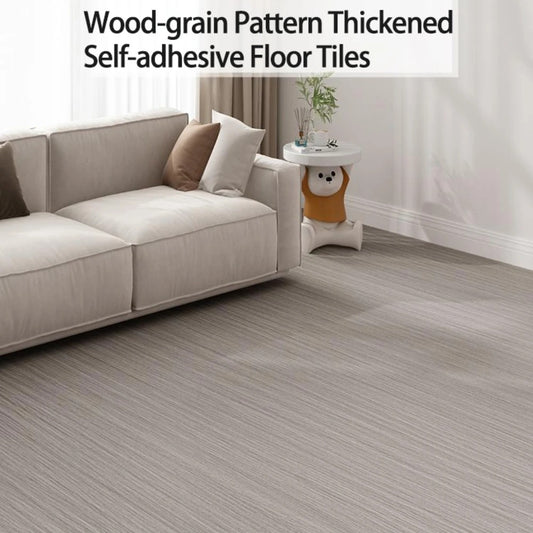 Vinylia Easy-Fit Removable Floor Decals (Wood Grain)